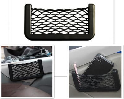 Opslag Auto Netje-Auto Telefoonhouder-Auto Organizer- Opbergvak-Auto Plakken Netto Pocket Universele-Auto Telefoon Doos