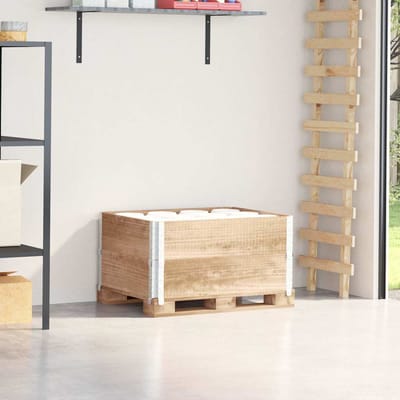 vidaXL - Palletopzetranden - 2 - st - 80x60 - cm - massief - grenenhout