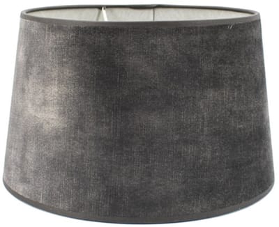 Lampenkap 40cm decent antraciet
