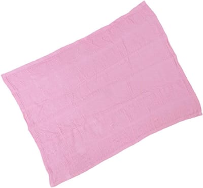 Babydeken Katoen - Wikkeldoek Swaddle - Baby Comfort - Ademend Materiaal - 70 x 90 cm - Roze