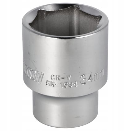 Dopsleutel 34 MM 3/4" CrV Staal - Honiton