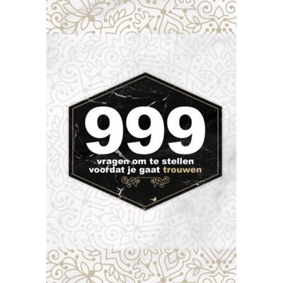 999 Vragen Om Te Stellen Voordat Je Gaat Trouwen
