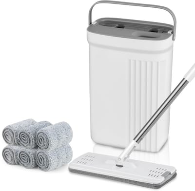 ApexArte® Dwijl en Emmer Set - Dweilsysteem - Dweilen & Vloerwissers