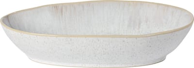 Costa Nova - servies - ovale schaal 32 cm - Eivissa zeeblauw - aardewerk - H 7,3 cm