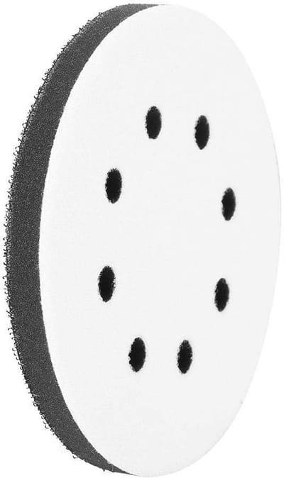 Dailygoody 125 mm Soft-Buffer Spon-Interface Kussen - Dempingsfunctie - Wit - Schuurschijf Accessoire - Eenvoudig te Installeren - Geschikt voo...