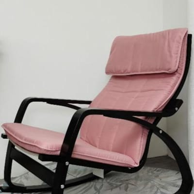 Stoelkussen Vervanging - Zitkussen Fauteuil - Comfort Verhoging - Afneembare Hoes - 130x55cm - Roze