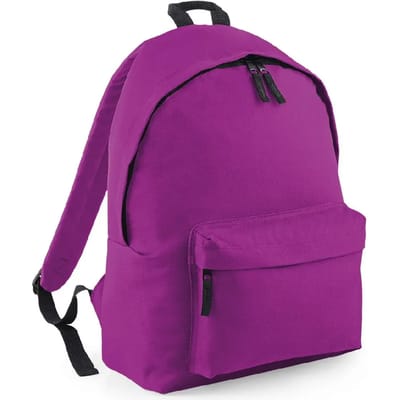 Original Fashion Backpack/Rugzak BagBase - 18 Liter Magenta