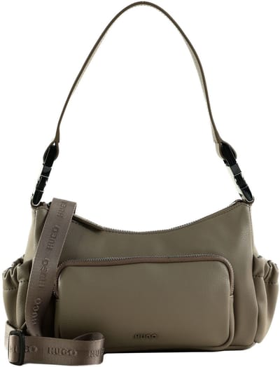 HUGO schoudertas Bel Shoulderbag Light Beige Taupe