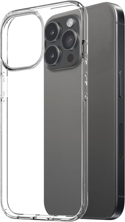 Silicone Hoesje Geschikt voor: iPhone 16 Pro - Soft Silicone - Transparant- ZT Accessoires