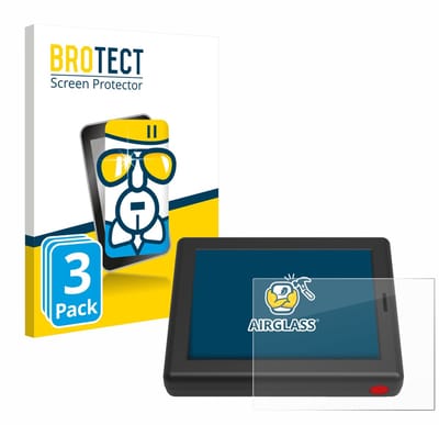 Screenprotector 3 Stuks voor XC Tracer Maxx III Beschermglas transparant