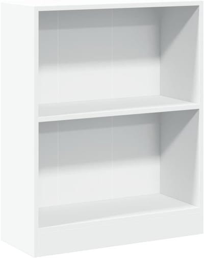 Boekenkast voor Boeken en Decoratie - Wandkast en Opslagruimte in Wit
