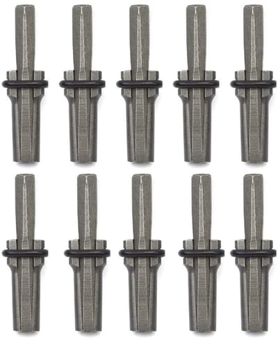 OmGoods - Dailygoody - 10 Sets Handsplijters - Industriële Kwaliteit - 16 mm 5/8 Inch Splijtsteen - Beton en Graniet - Voor Professioneel Gebruik - Robuust en D