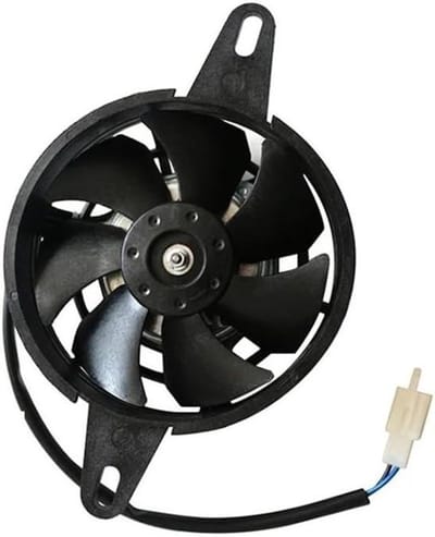 Motor Ventilator Motor - Koeler Onderdeel - Motor Koeling - Voor 50-250cc - 1x1x1 cm - Zwart