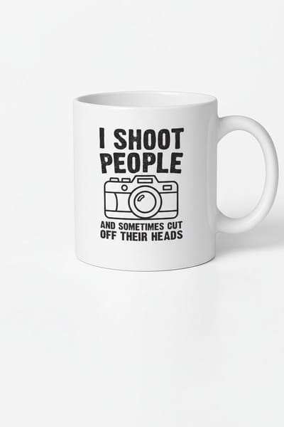 I Shoot People Fotografie Mok - Grappige Cadeau Idee voor Fotografen