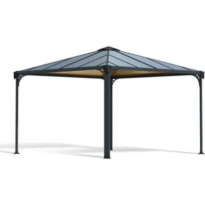 Palram | Canopia - Tuinpaviljoen Palermo - Donkergrijs Brons - 360x360cm