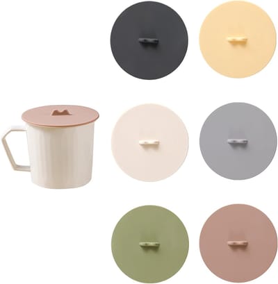 Herbruikbare Siliconen Dekselset voor Bekers - 10 cm, Bescherming tegen Stof, Ideaal voor Koffiekopjes, Wijn- en Bierglazen, Theekopjes en Glazen
