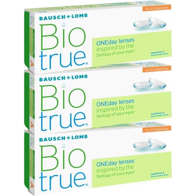 Biotrue OneDay for Astigmatism (90 lenzen)