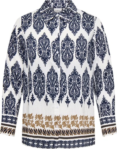 ONLY CARMAKOMA - CARHAVANA L/S SHIRT AOP - Meisjes - Blouses