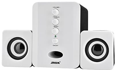 2.1 bekabelde luidspreker met subwoofer voor PC en laptop - Beste geluidskwaliteit