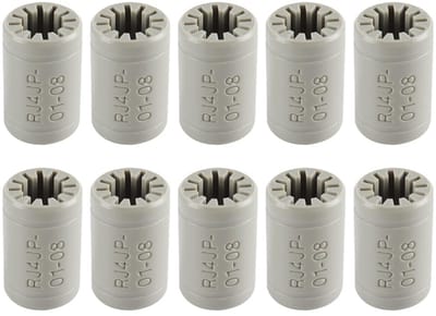 Golden crown - Linear Bearings - 10 Pack Vervangingen - Betrouwbare en duurzame keuze - Geschikt voor 3D Printer - Hoogwaardige prestaties - Voor nauwke...