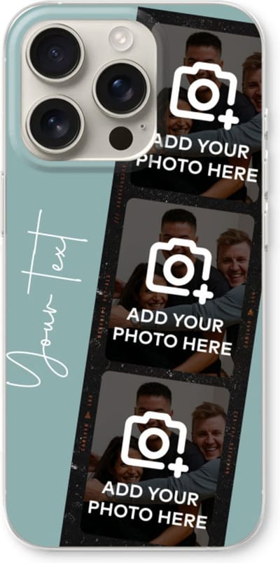 Gepersonaliseerd - Case Company® - Hoesje geschikt voor iPhone 16 Pro hoesje - Filmrol N°1 - Soft Cover Telefoonhoesje - Bescherming aan alle Kanten en Schermrand
