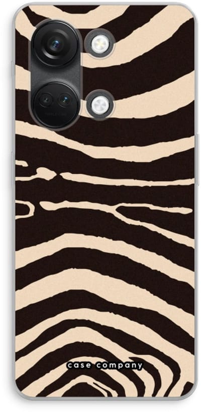 Case Company® - Hoesje geschikt voor OnePlus Nord 3 hoesje - Arizona Zebra - Soft Cover Telefoonhoesje - Bescherming aan alle Kanten en Schermrand