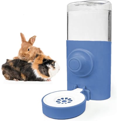 Dailygoods- Waterdispenser 600 ml - Automatische Drinkbak - Hangdrinkbak - Waterdispenser voor Konijnen - Waterdispenser voor Katten - Hangwaterdispenser