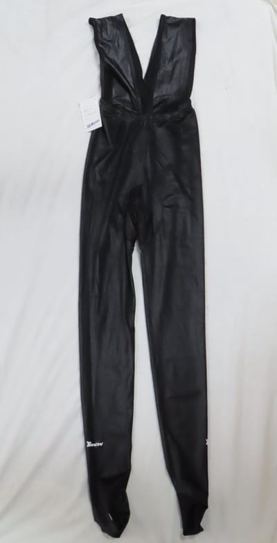 Santini - Koersbroek met bretellen - Zwart - XL