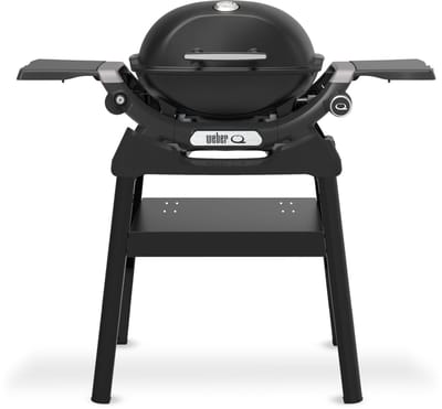 Weber Q1200N gasgrill met compact stand zwart