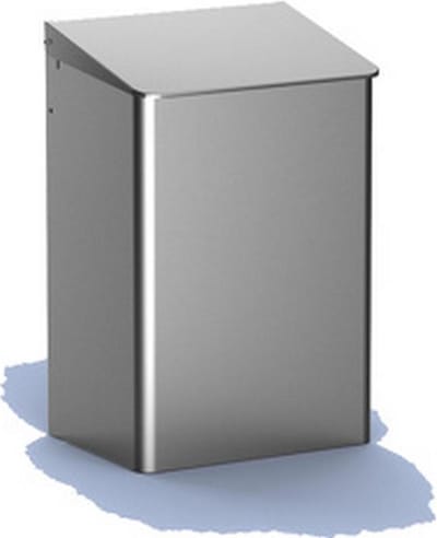 MediQoline | Afvalbak | Gesloten | RVS | Inhoud: 15 liter
