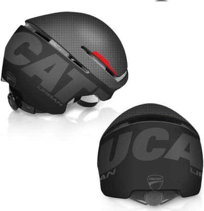 Hoes voor Elektrische Scooter Ducati DUC-HLM-BLK 58-62 cm Zwart