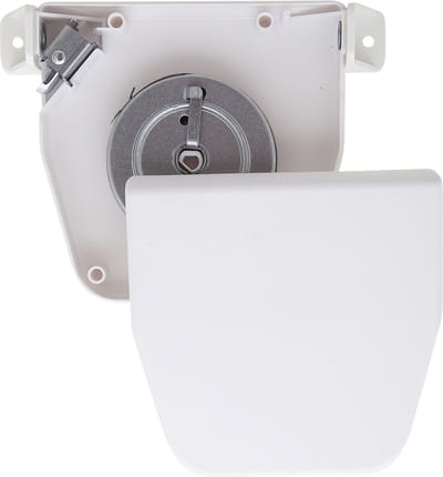 Kunststof bandopwinder dicht model / exclusief band wit 1 st.