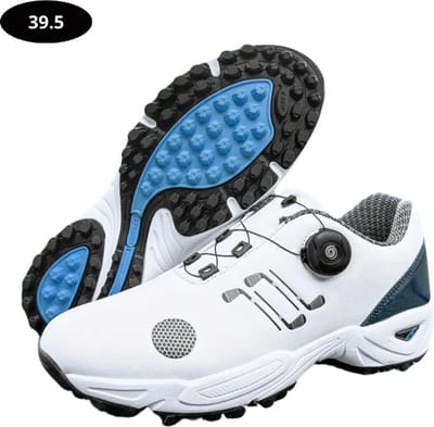 Livano Golfschoenen Heren - Sneakers - Golfkleding - Golfschoenen Antislip - Waterdicht - Golfen - Wit 39.5