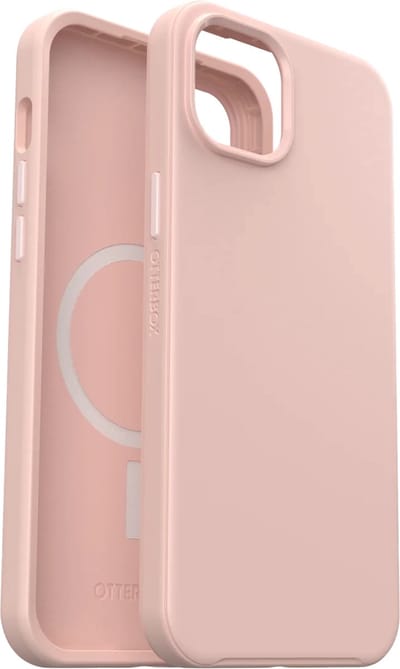 Geschikt voor OtterBox Apple iPhone 15 Plus Symmetry Geschikt voor Mag Hoesje - Roze