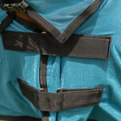 Epplejeck Vliegendeken Epplejeck Ejfull Neck 2.0 Turquoise - 130/175