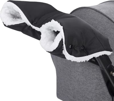 Waterdichte Handschoenen met Verwarming en Polar Doublure voor Kinderwagens en Rolstoelen
