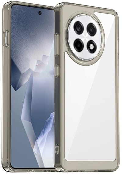 Coverup Hoesje - Geschikt voor OnePlus 13R Hoesje - Coverup Transparant ShockProof TPU Back Cover - Grijs