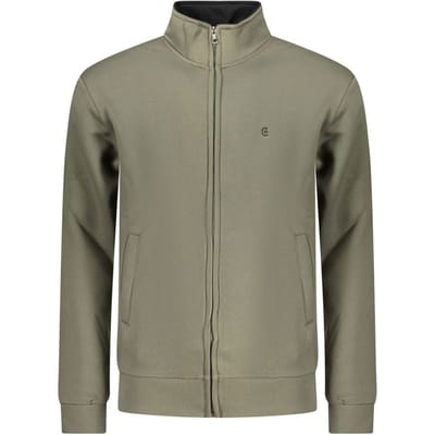 Coveri Moving Groene Katoenen Heren Sweatshirt