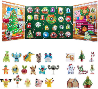 Pokemon Multi 24 Pieces Adventskalender Veelkleurig Kinderen