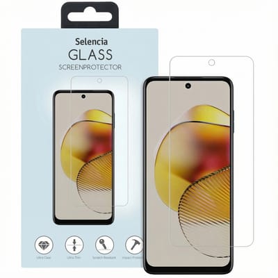 Selencia Screen Protector - Geschikt voor Motorola Moto G73 - Gehard Glas Screenprotector