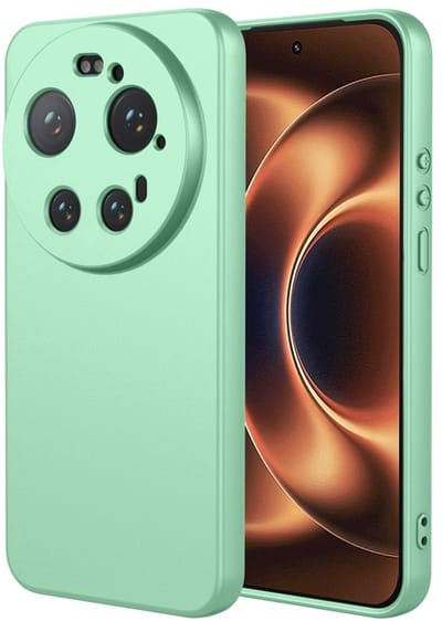 Coverup Hoesje - Geschikt voor Xiaomi 17 Ultra Hoesje - Coverup Colour TPU Back Cover - Mintgroen