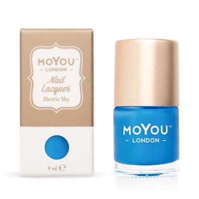Stamping Polish MoYou Londen - Electric Sky 9ml