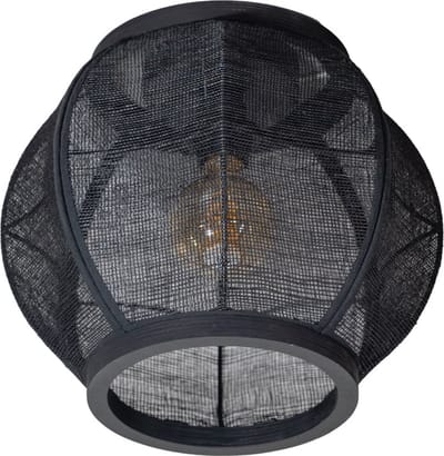 ETH Fabric Plafonniere black 30cm