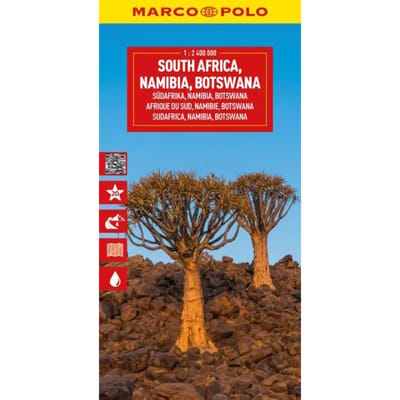Marco Polo Wegenkaart Zuid-Afrika-Namibië - Marco Polo Wegenkaart