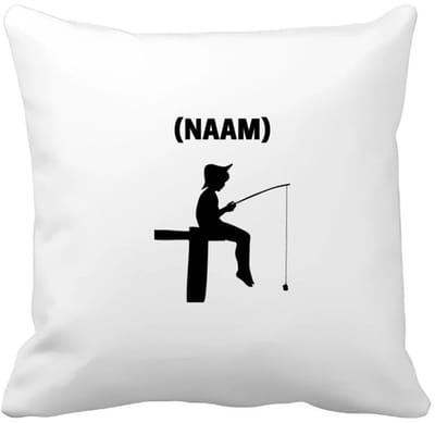 Akyol - vissen met eigen naam Kussen hoes - Vissen - visser - sport - 40 bij 40 cm