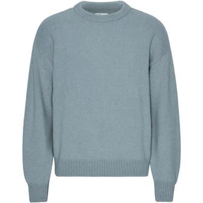 Trui met oversized ronde hals Colorful Standard Stone Blue