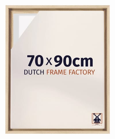 Baklijst 70x90 cm - Beuken - Geschikt voor Canvasdoek - MDF Baklijst Lausanne