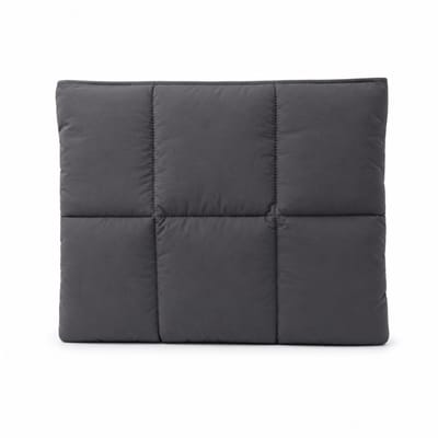 Mastersøn Puffy Laptophoes 13 / 14 inch – Geschikt voor MacBook Air & Pro – Laptop Sleeve met Accessoirevak – Waterafstotend – Zwart