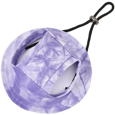 Premium Producten Hoge Kwaliteit Hondenhut met Oorgaten Zonnebrand Baseballpet Voor Hond Kleine Honden Zomer Franse Bulldog Zonnehoed Buiten Wandelen Pe M paars