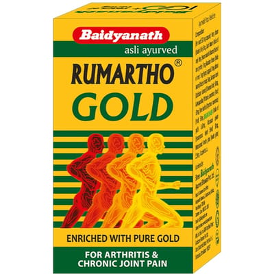 Baidyanath Rumartho Gold Ayurvedische Capsules 30 Stuks Verpakking van 1 Natuurlijk Gewrichtsondersteunend Supplement